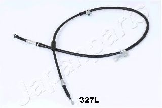 Трос, стояночная тормозная система - Japanparts BC-327L