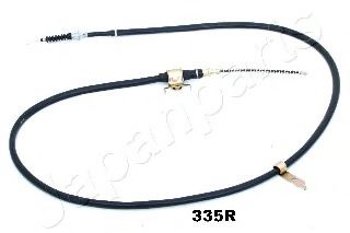 Трос, стояночная тормозная система | зад | - Japanparts BC-335R