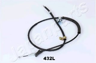 Трос, стояночная тормозная система | зад | - Japanparts BC-432L