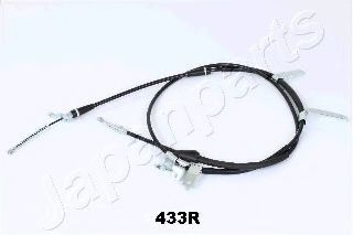 Трос, стояночная тормозная система - Japanparts BC-433R