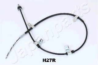 Трос, стояночная тормозная система | зад | - Japanparts BC-H27R