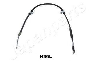 Трос, стояночная тормозная система - Japanparts BC-H36L