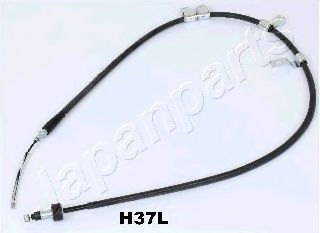 Трос, стояночная тормозная система | зад | - Japanparts BC-H37L