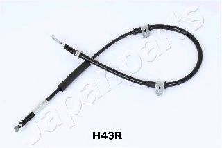 Трос, стояночная тормозная система - Japanparts BC-H43R