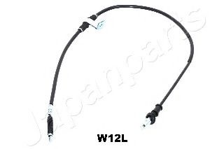 Трос, стояночная тормозная система - Japanparts BC-W12L