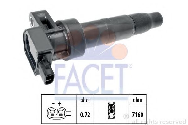 Катушка зажигания - Facet 9.6392