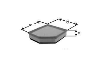 Воздушный фильтр - Clean Filters MA3227