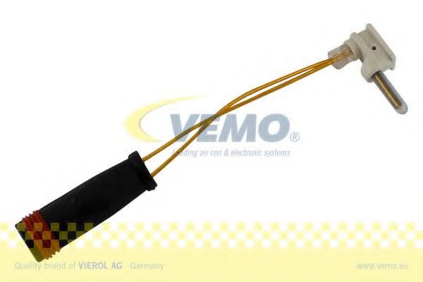 Сигнализатор, износ тормозных колодок | зад | - Vemo V30-72-0593-1