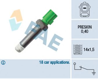 Датчик давления масла - FAE 12616
