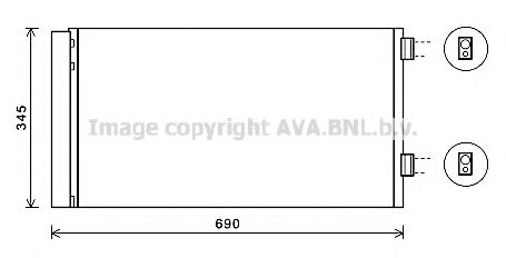 Конденсатор, кондиционер - AVA BW5414D