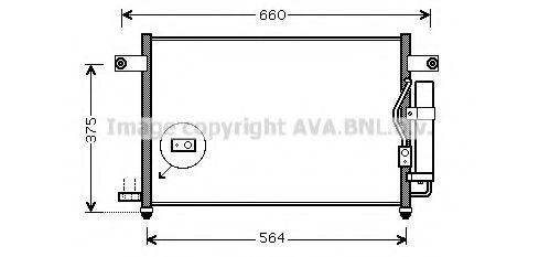 Конденсатор, кондиционер - AVA DW5049D