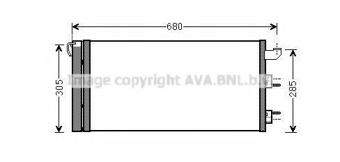 Конденсатор, кондиционер - AVA FTA5406D