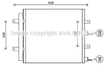 Конденсатор, кондиционер - AVA JR5051D