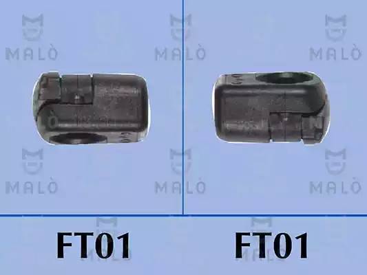 Газовая пружина, капот - Malo 127002