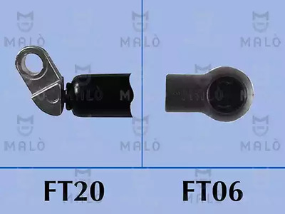 Газовая пружина, крышка багажник - Malo 127384