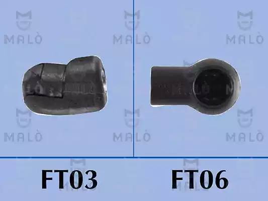 Газовая пружина, капот - Malo 127452