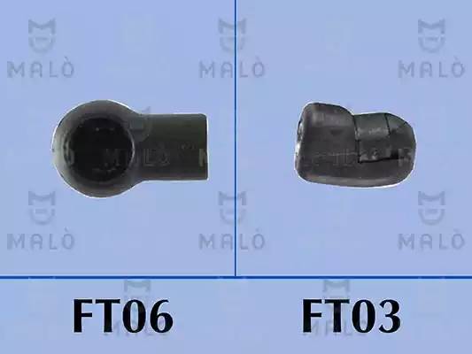 Газовая пружина, капот - Malo 127511