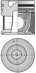 Поршень - Kolbenschmidt 41506600