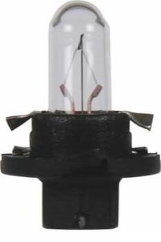 Лампа 12VхBAх1.2W (BХ8.4d) с черным патроном - Narva 17028CP