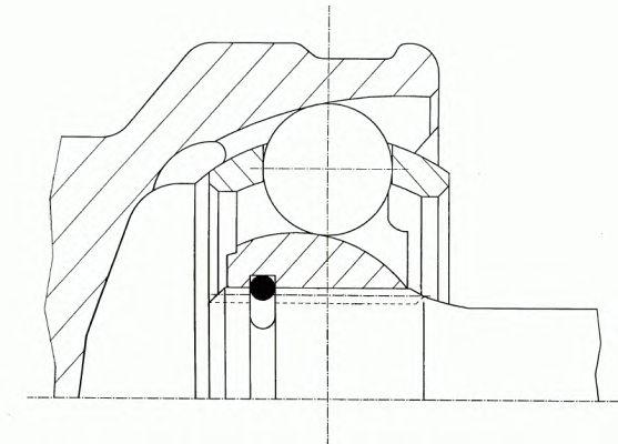 Шрус - GKN-Spidan 304890