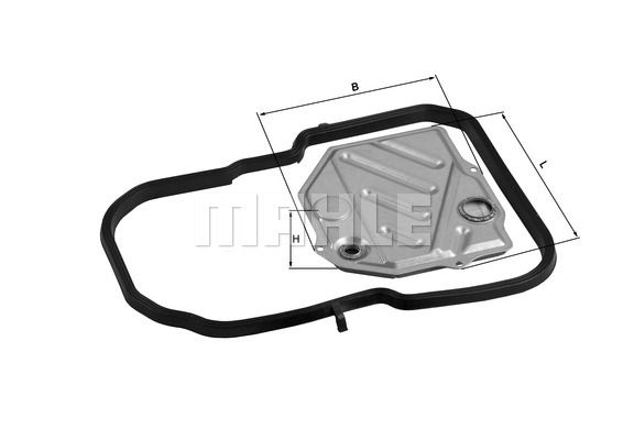 Фильтр акпп - Mahle HX46D2