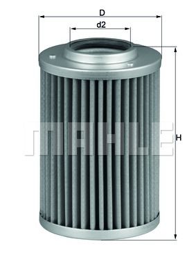 Фильтр акпп - Mahle HX40