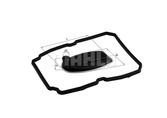 Фильтр акпп - Mahle HX81D