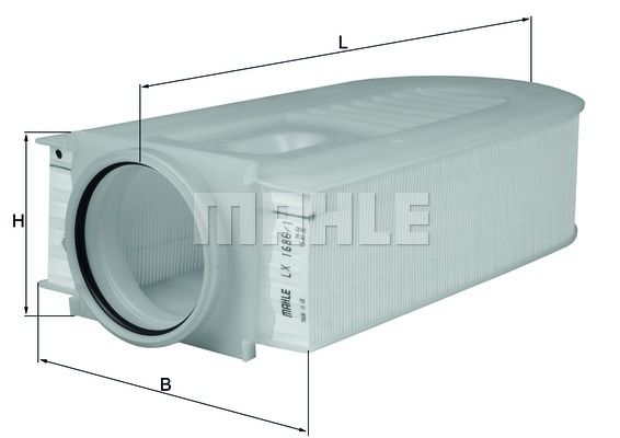 Фильтр воздушный - Mahle LX16861