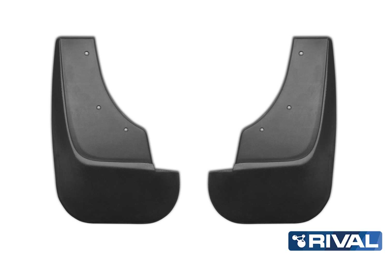 Комплект передних брызговиков, rival, Nissan Terrano 2014-2016 2016- - Rival 24108001