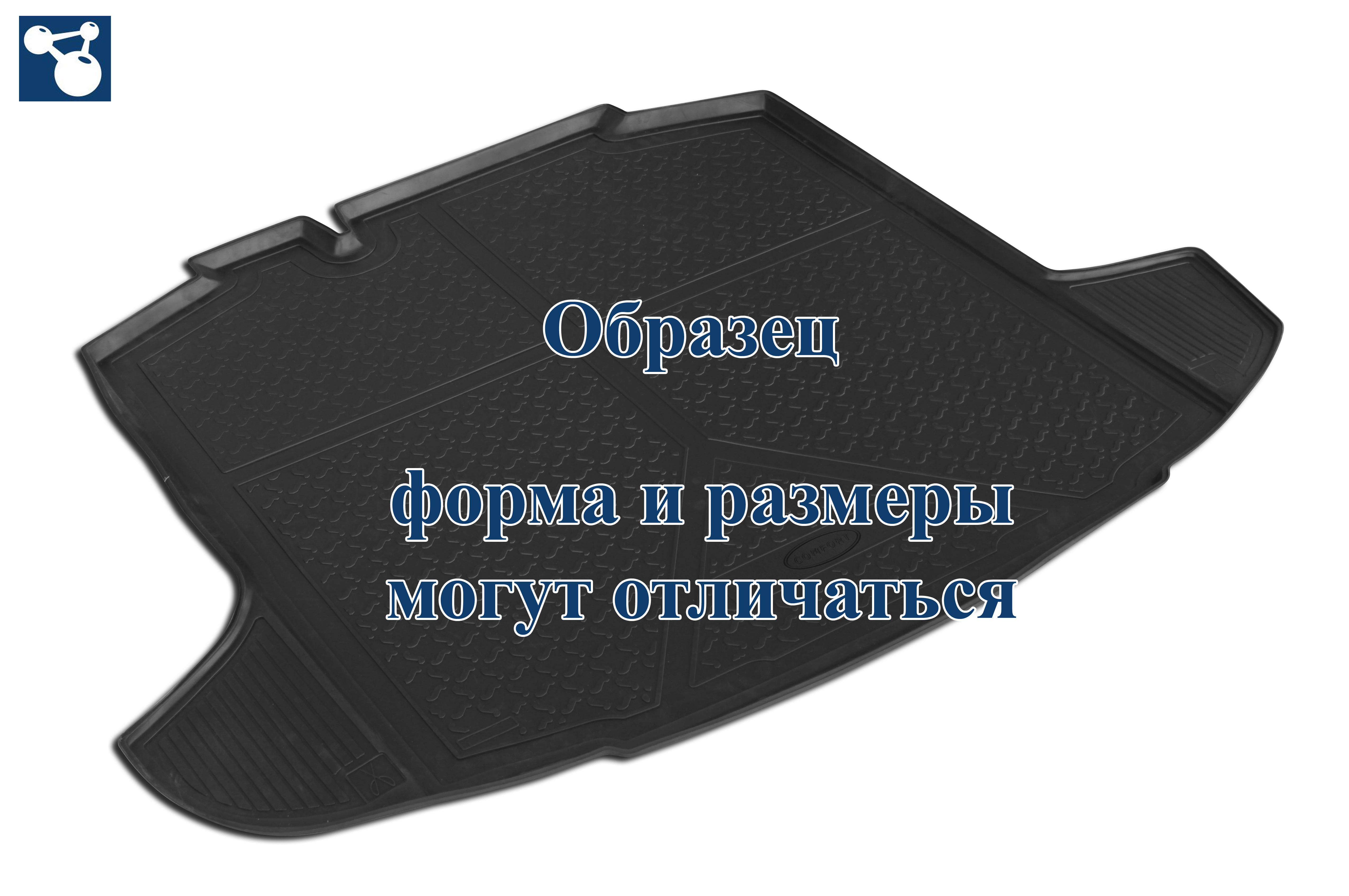 Коврик багажника, rival, для Kia Rio III хэтчбек 2011-2017 - Rival 12803008