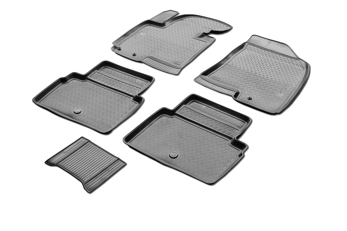 Коврики салона, rival, для Hyundai ix35 2010-2016 - Rival 12304001