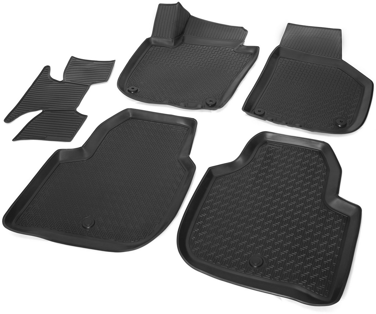 Коврики салона, rival, для Skoda Superb B6 2008-2015 - Rival 15104001