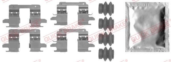 ремкомплект установочный колодок дисковых - Quick Brake 1090005