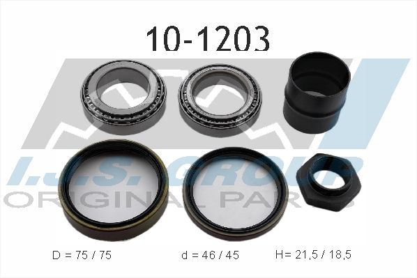 Подшипник ступичный mercedes-benz: 100 d 88-96, 100 D/D 88-96, 100 d 88-96 - IJS 101203