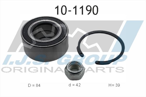 Подшипник ступичный opel: arena Combi 1.9 d/2.5 d 98-01, arena 1.9 d/2.5 d 98-01 renault: 20 2.0/2 - IJS 101190