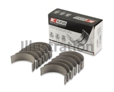 Вкладыши шатунные Ман двигатель d2556 d2566 d2866 0.25 мм к-т 6 шт - King CR6639CP025