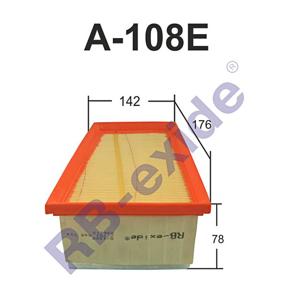 A-108e 7701045724 (фильтр воздушный) - Rb-exide A108E