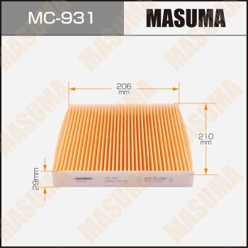 Фильтр салона Honda Jazz/Fit 07-, cr-v 18- masuma - Masuma MC931