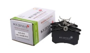Колодки тормозные задние с пластинами kur0019 kuji | зад | - Kujiwa KUR0019