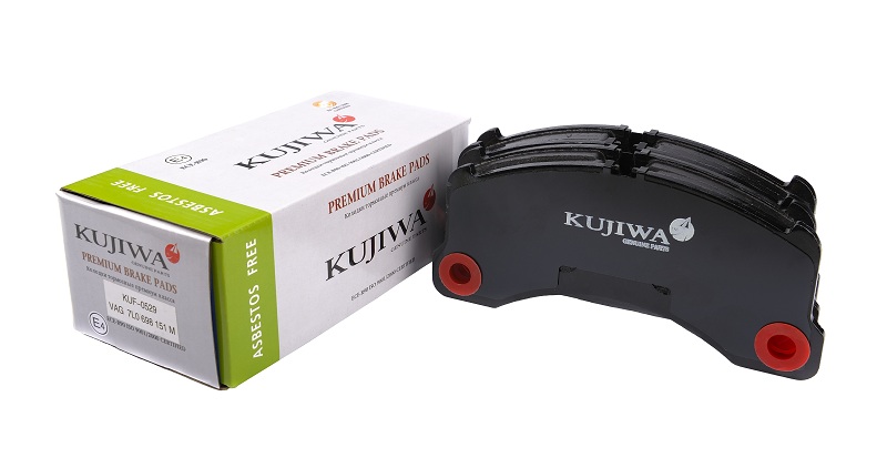 Колодки тормозные передние с пластинами kuf0529 ku | перед | - Kujiwa KUF0529