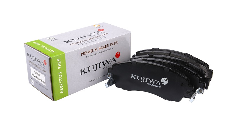 Колодки тормозные передние с пластинами kuf8802 ku - Kujiwa KUF8802