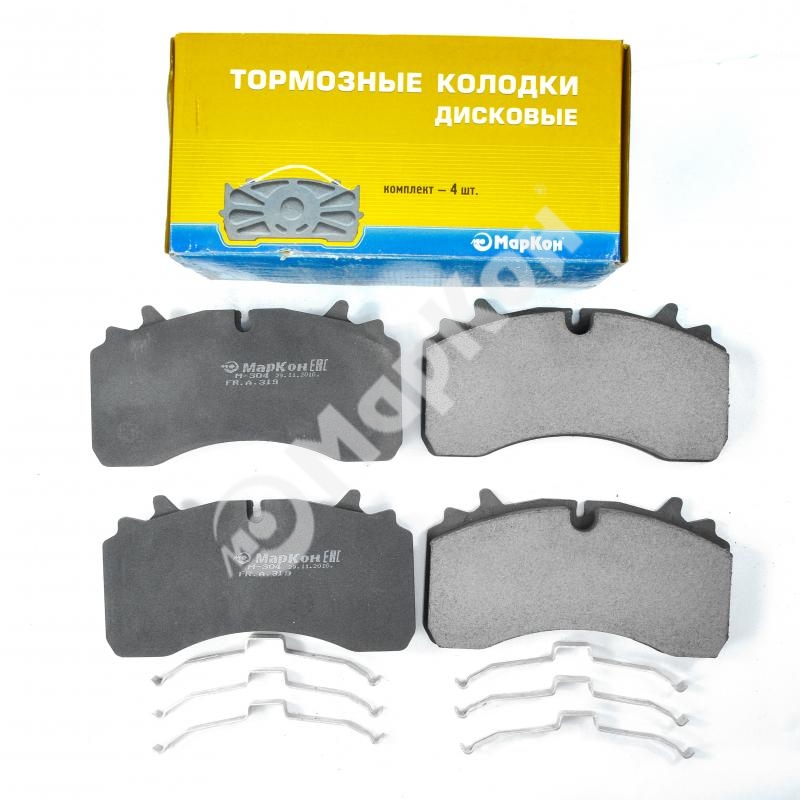 Колодки тормозные fr с пружинами - Markon 31951310