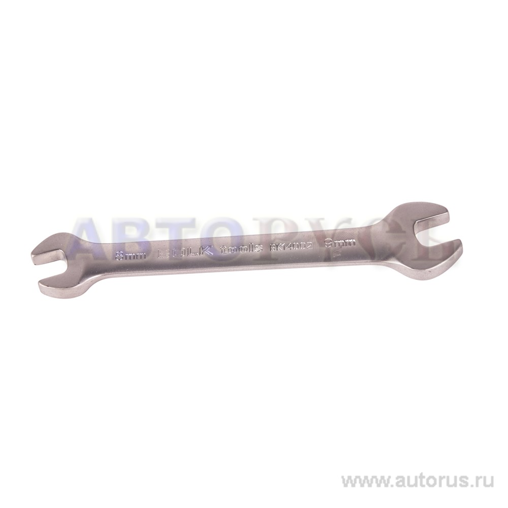 Ключ рожковый 8х9мм - Bolk BK14002