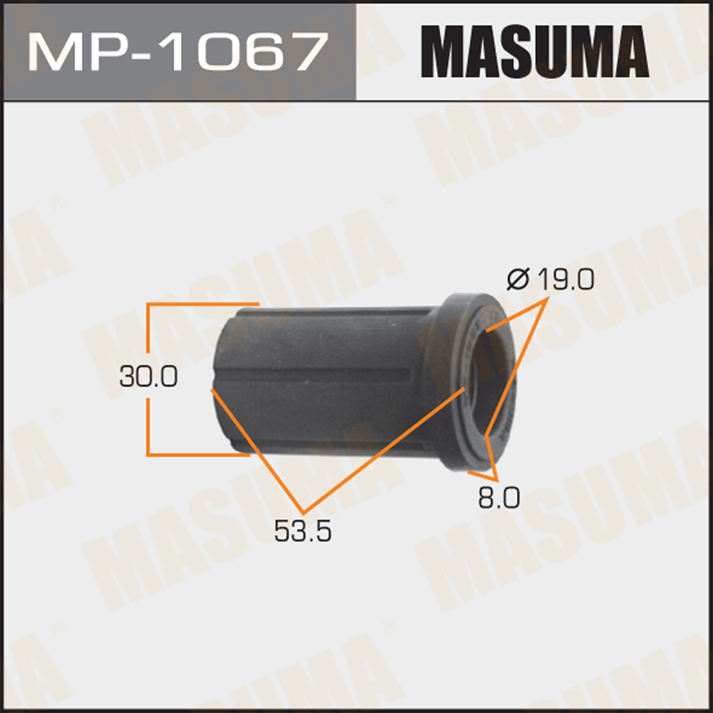 Втулка рессорная (уп.2) цена за 1 шт. - Masuma MP1067