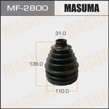 Пыльник ШРУСа - Masuma MF2800