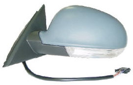 Зеркало лев с ук.повор электр с подогрев (aspherical) грунт - BodyParts VWPAS01450XL