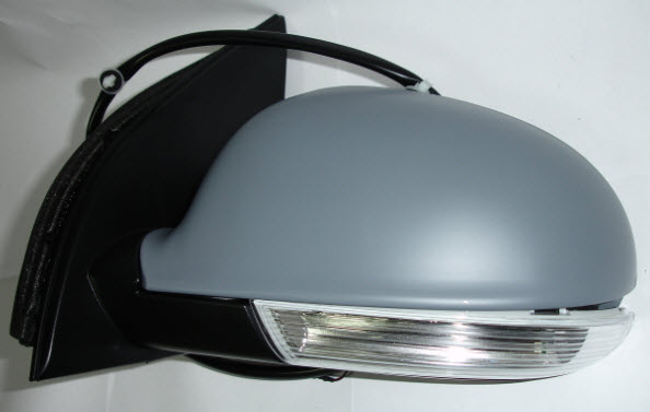 Зеркало лев электр с подогрев с ук.повор (aspherical) грунт - BodyParts VWGLF04452XL