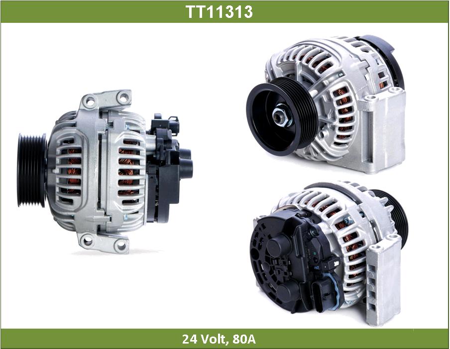 Генератор 28v, 80а daf cf85iv/xf105 - Tesla TT11313