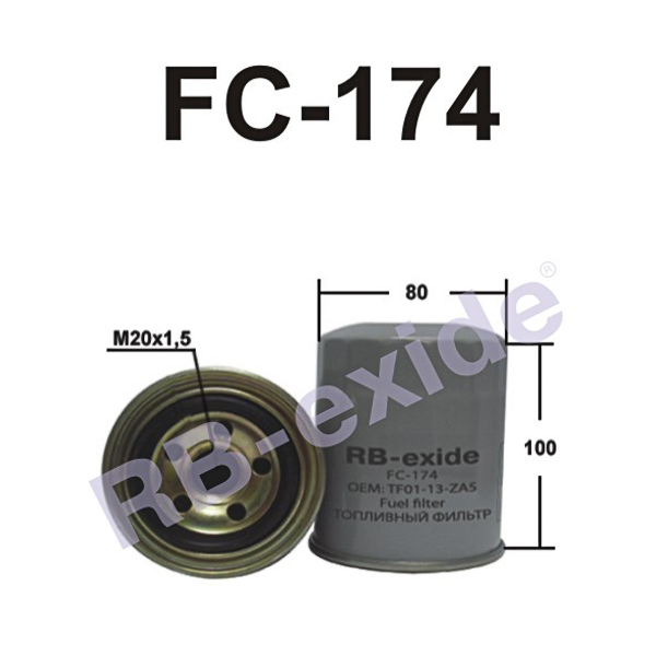 Фильтр топливный - Rb-exide FC174