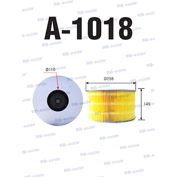 Фильтр воздушный - Rb-exide A1018